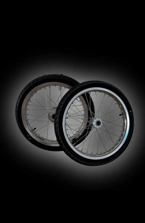 Chrome Talaria XXX/MX3/MX4 Supermoto Wheel Set