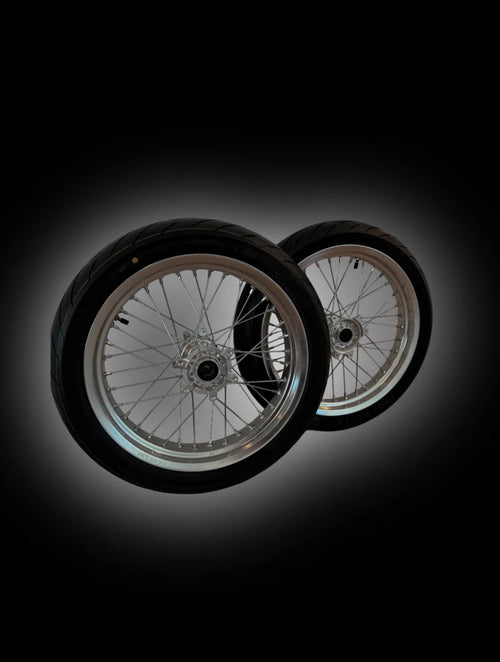 Chrome Ultra bee Supermoto Wheelset
