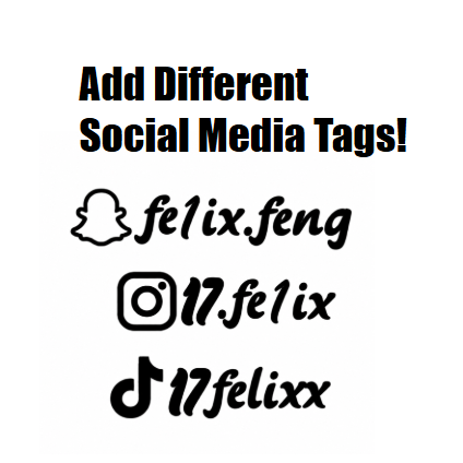 Custom Username Decal Pack