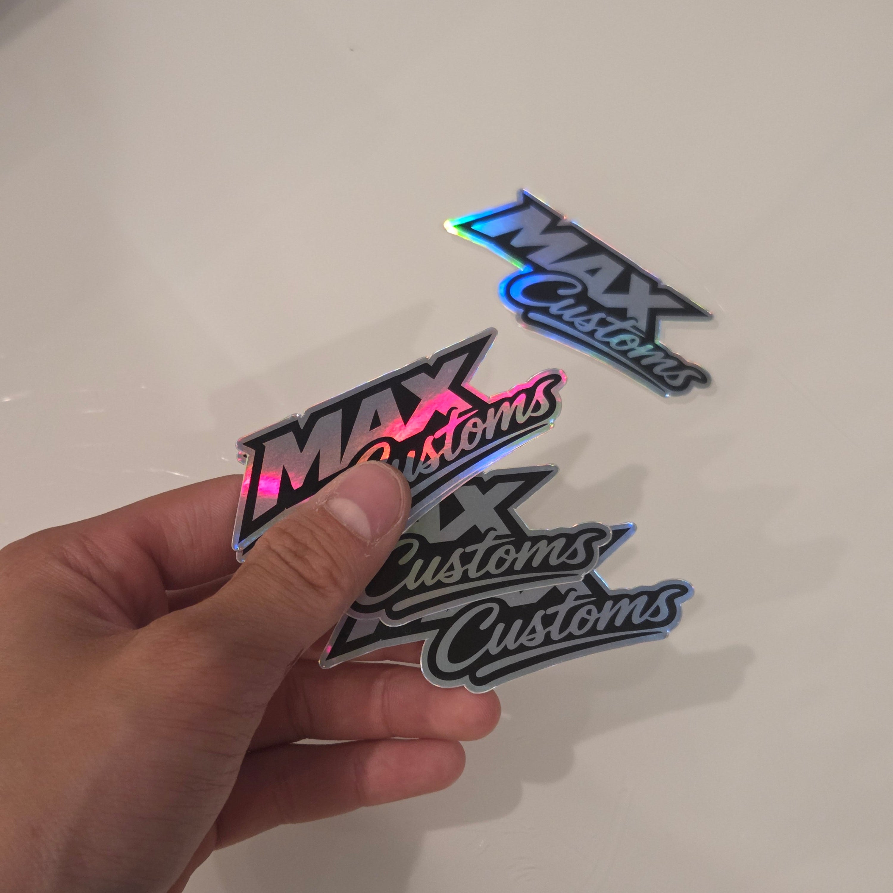 Max Customs Sticker Pack