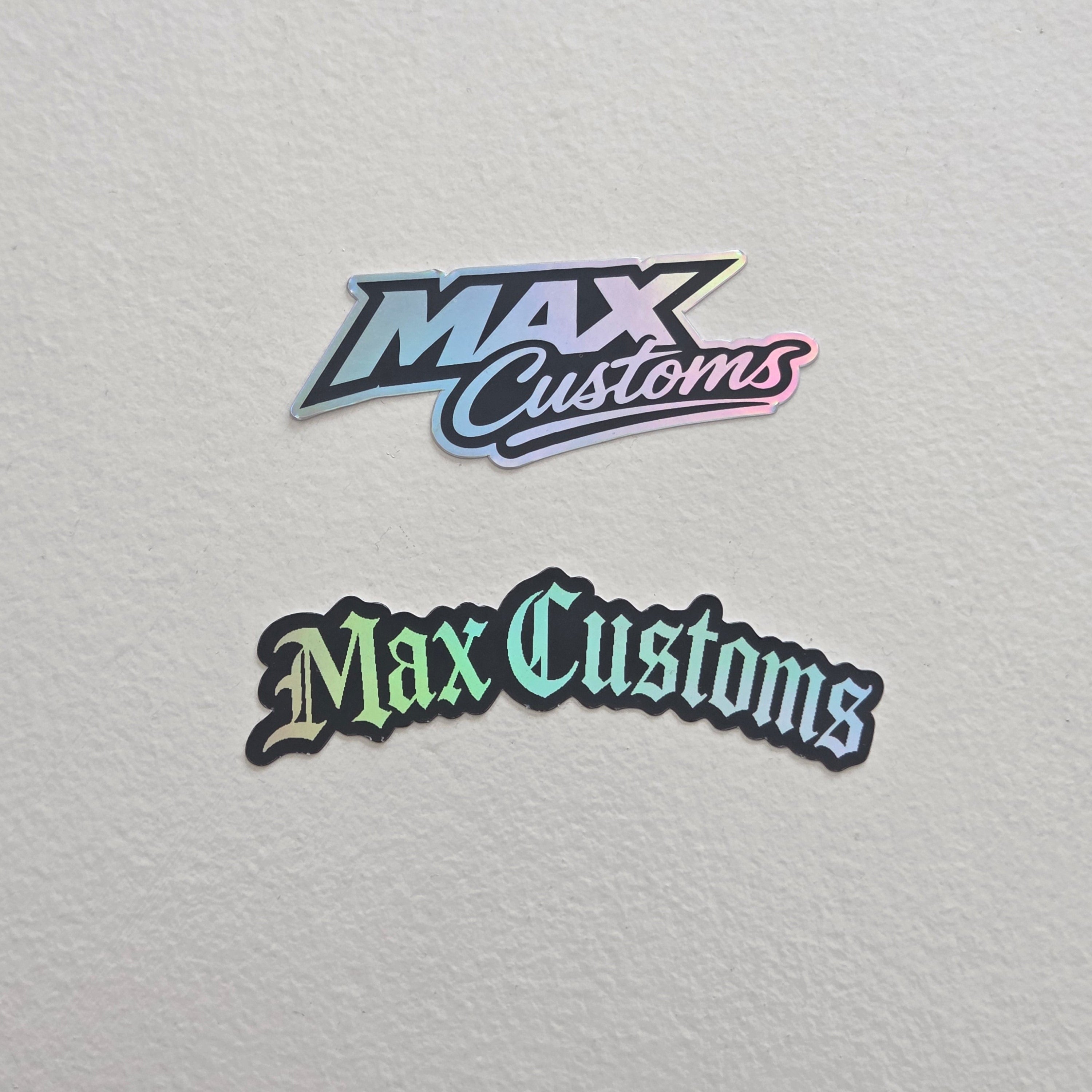 Max Customs Sticker Pack