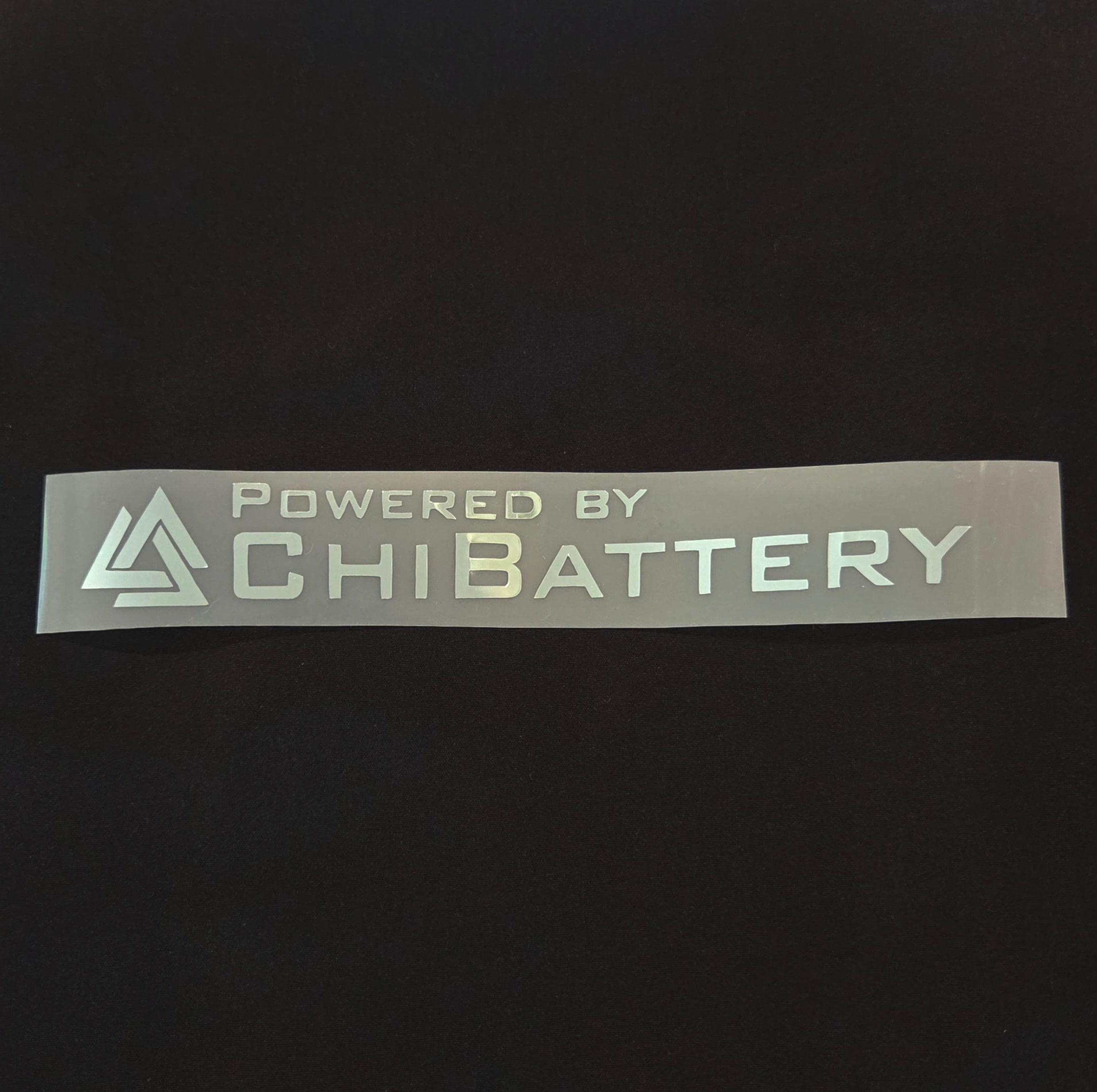 Poweredbychibattery Sticker Decal