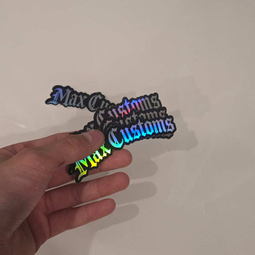 Max Customs Sticker Pack