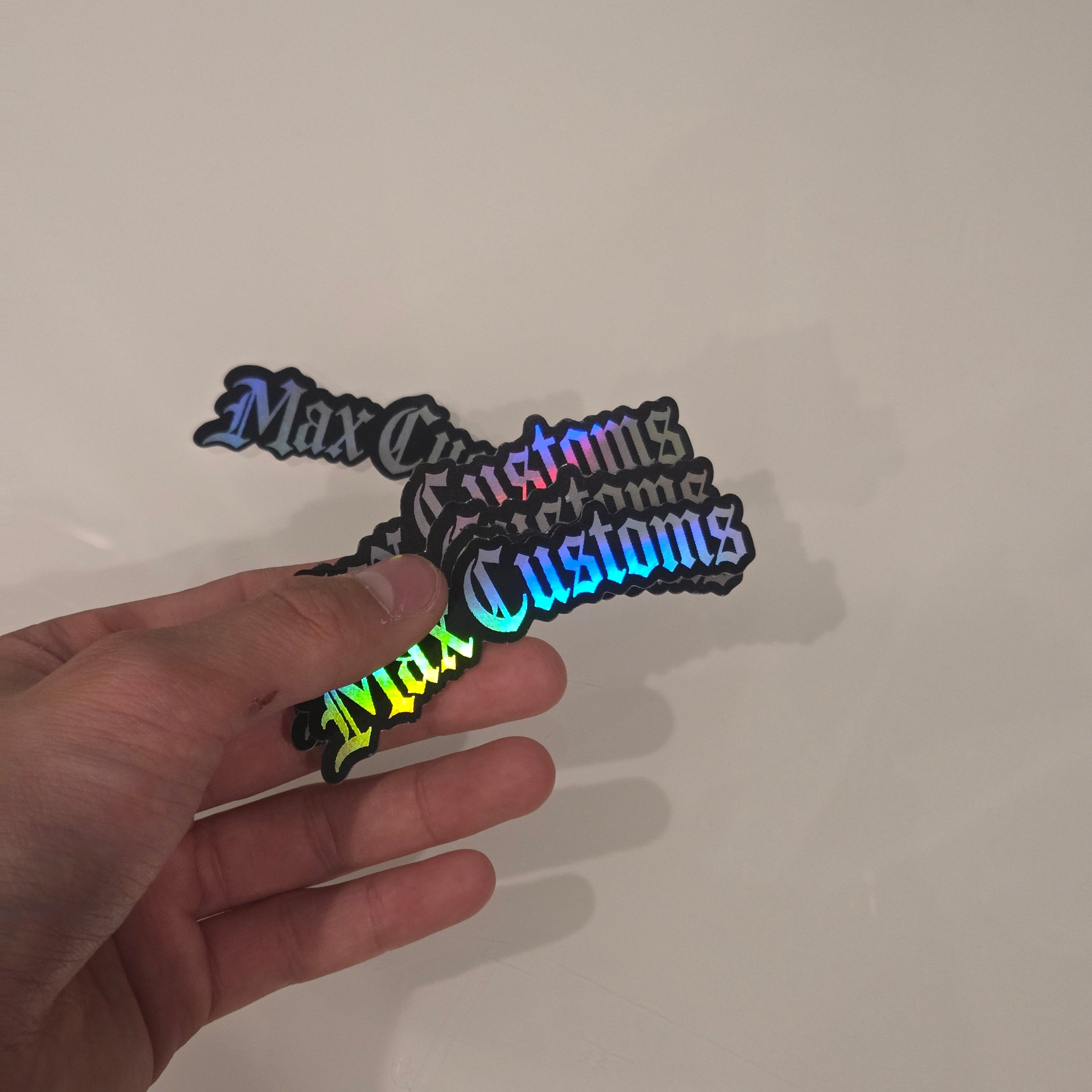 Max Customs Sticker Pack