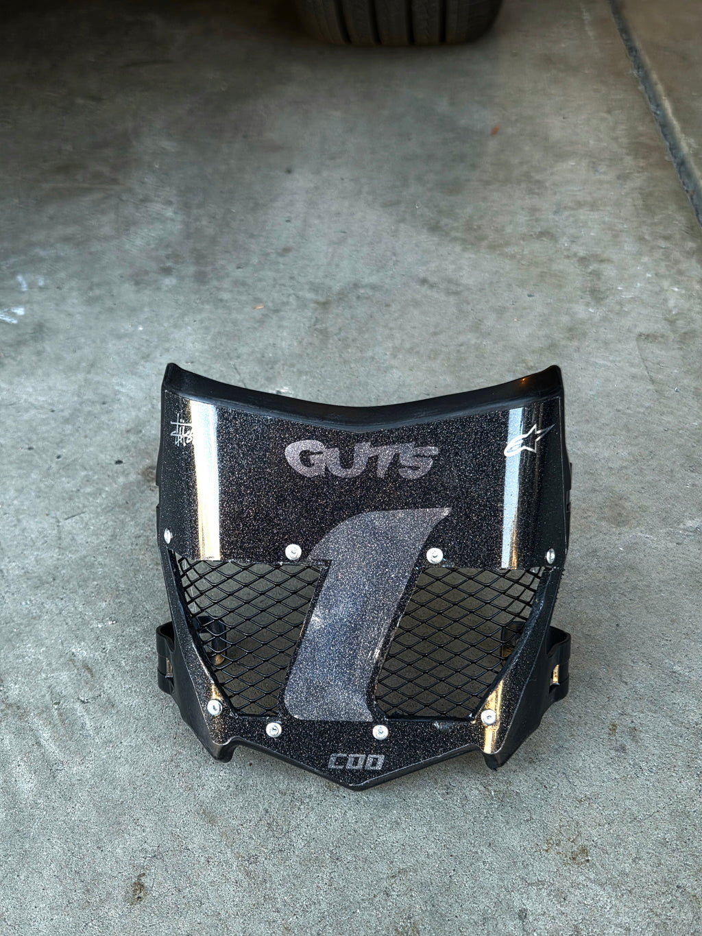 Vented Plate - #1, Stussy+Alphine stars