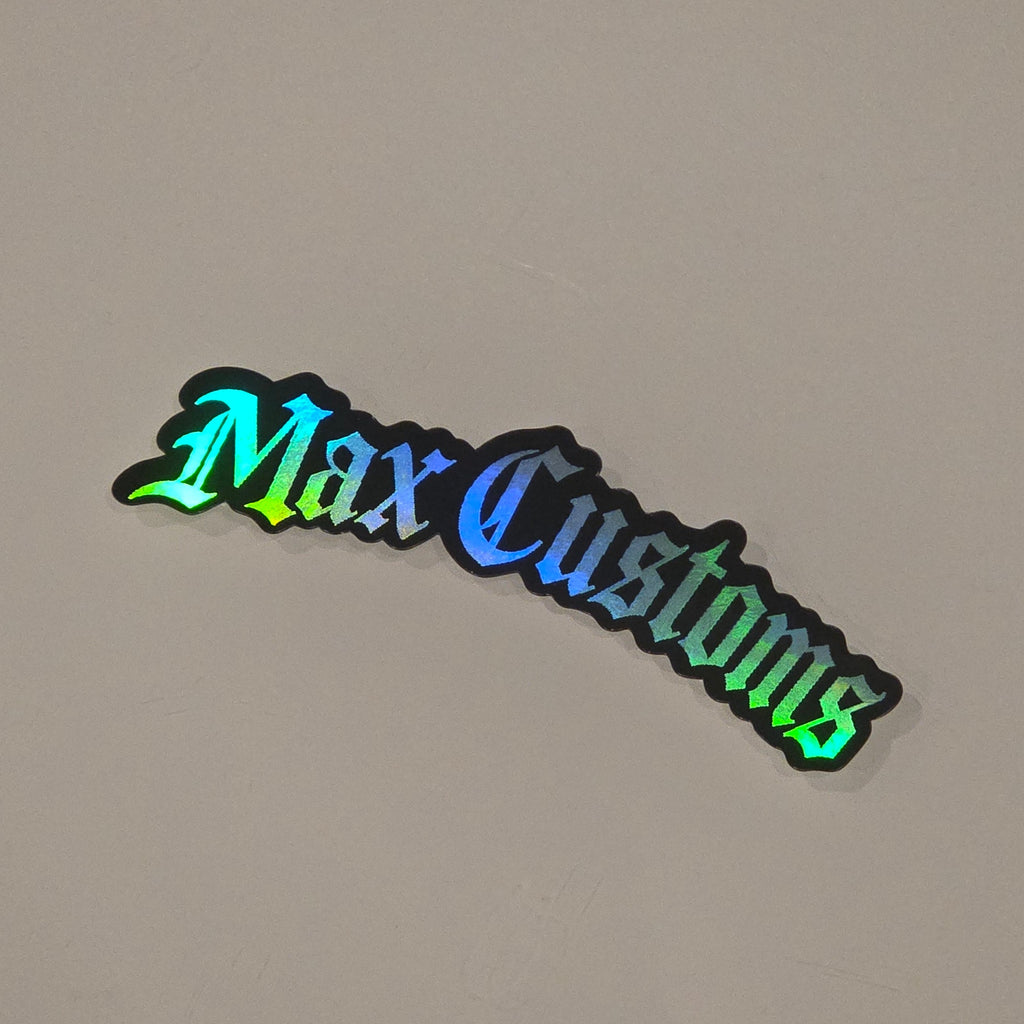Max Customs Sticker Pack