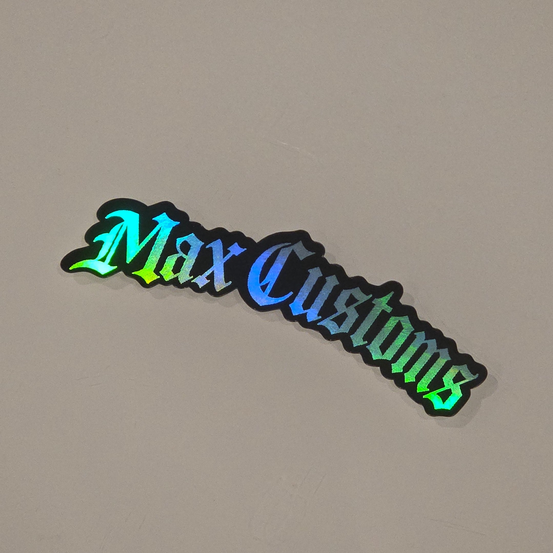 Max Customs Sticker Pack